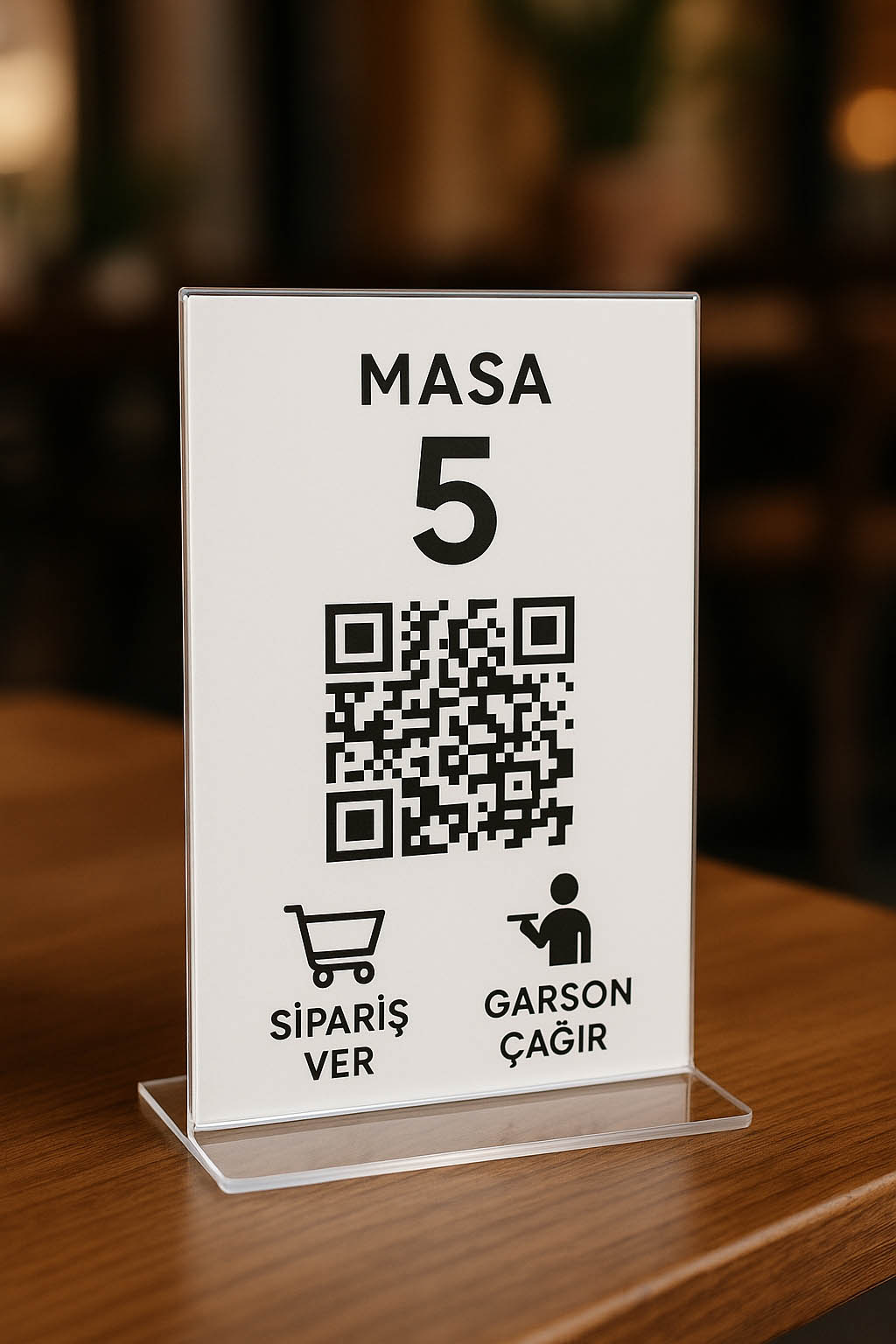 Hazır Standda QR Kod